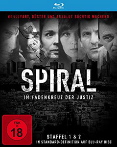 Spiral |Series 1 & 2 | Engrenages  |   Blu-Ray